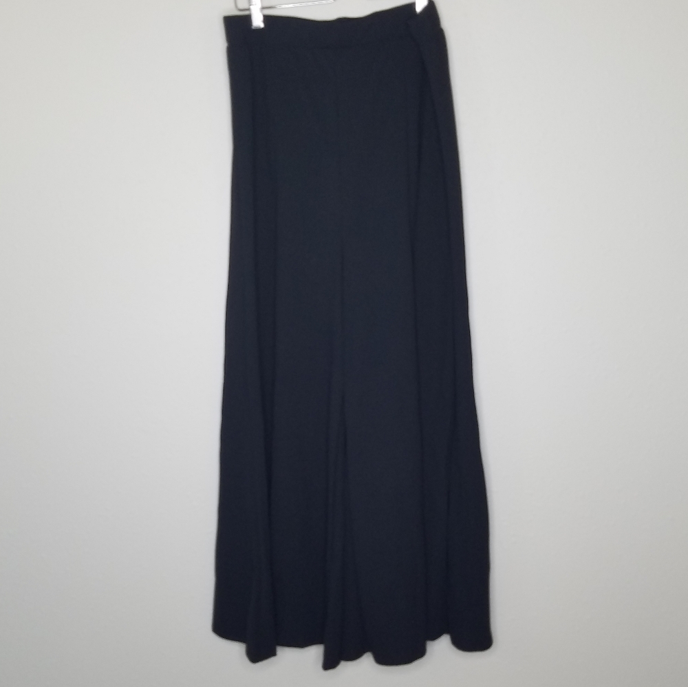FASHION NOVA Black Dare to Flare Wide Leg Pull On Pant Size 1X
